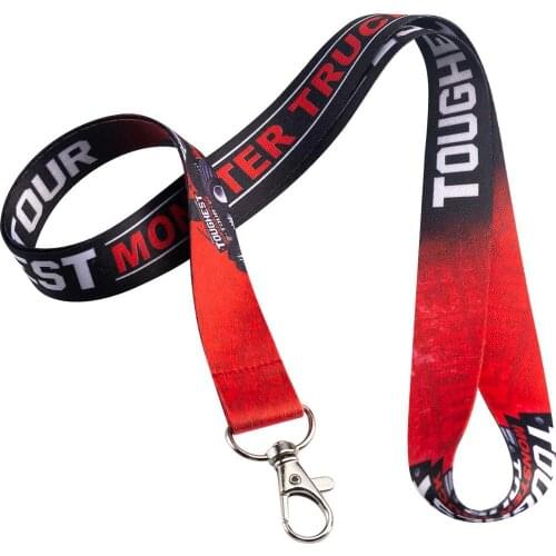 NO MOQ Fully Custom design sports theme neck lanyards mobile phone key lanyards