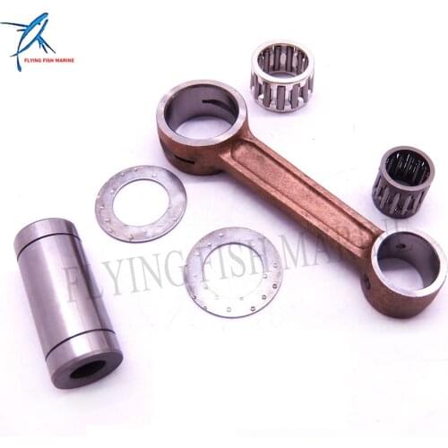 Outboard Motor 12161-96300 12161-91L00 Connecting Rod Kit for Suzuki 2-stroke DT20 DT25 DT30 20HP 25HP ,Sierra Marine 18-1758