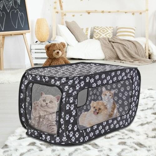 Portable Folding Pet Tent Dog House High Quality Durable Dog Fence For Cats Large Outdoor Dog Cage Pet Playpen Cat