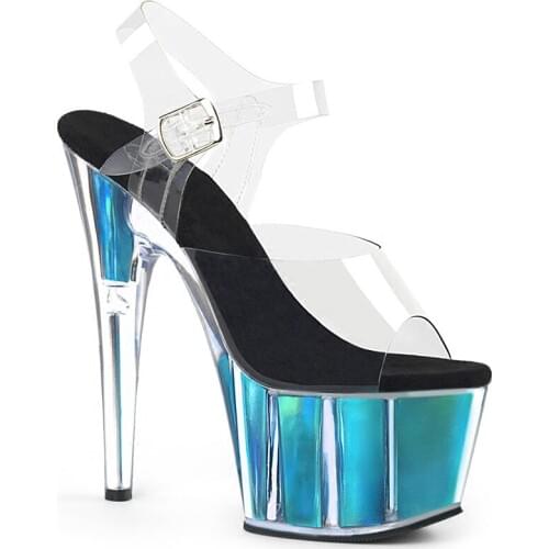 Super High Heels Sandals Fine With 15 Centimeters Night Shop 15cm Wedding Shoes Evening Dress Banquet Shoes Crystal Shoes
