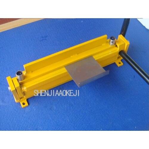 DIY small manual bending machine Folding machine iron Sheet metal bending plate bending machine