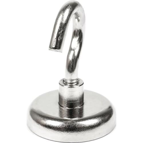 U-JOVAN Diameter of 36mm Neodymium Magnet Strong Magnetic Circular Hook Holder Hanger Magnets Home Kitchen Wall