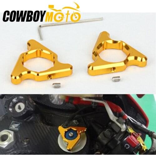 19mm Motorcycle Fork Preload Adjusters For Suzuki GSXR600 GSXR750 2006-2010 For Honda CBR600RR CBR1000RR 2008-2010 ZX6R 07-08