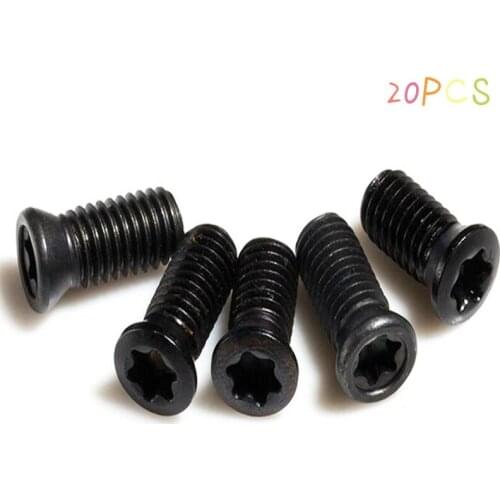 20pcs M3.5*12mm Insert Torx Screw for Replaces Carbide Inserts Lathe Tool