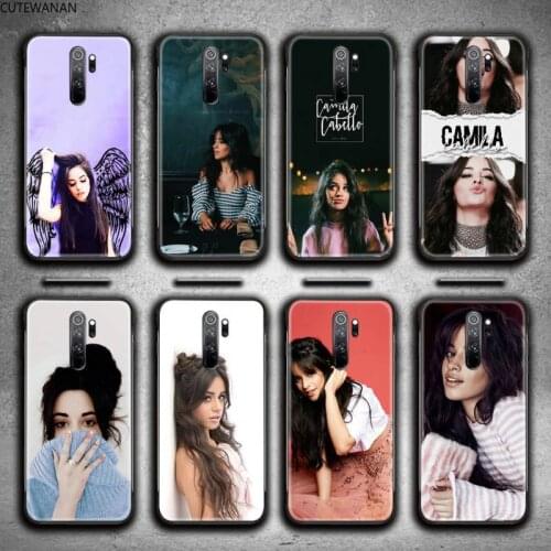AMERICA Camila Cabello SINGER Phone Case for Redmi 9A 8A 7 6 6A Note 9 8 8T Pro Max Redmi 9 K20 K30 Pro