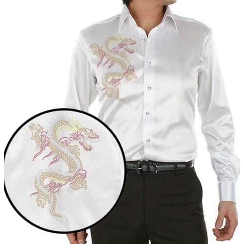 ANPOETCHY Men's Tuxedo Shirts