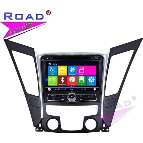 TOPNAVI Wince 6.0 Two Din 8inch Car Media Center DVD Auto Player For Hyundai Sonata/I40/I45/I50/YF 2011- Stereo GPS Navigation