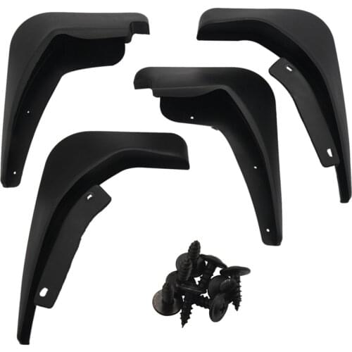 Molded Mud Flaps For Ford Fiesta Mk7 2009 - 2017 Mudflaps Splash Guards Mudguards 2010 2011 2012 2013 2014 2015 2016 Accessories