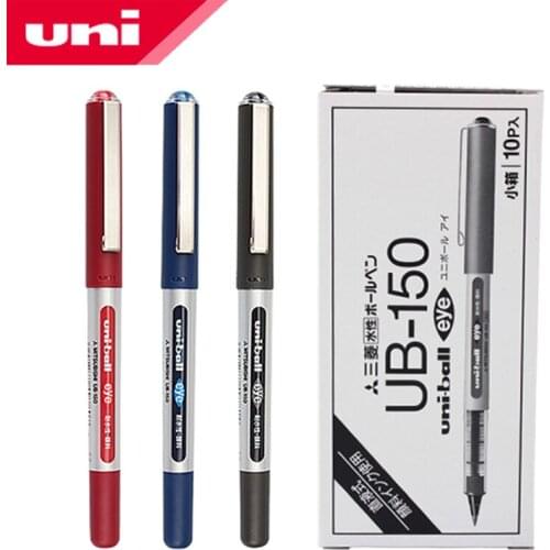 6 Pcs/Lot Mitsubishi Uni UB-150 0.5 mm Gel Pens Ball Signo Liquid Ink Pen Writing Supplies Office&School Supplies