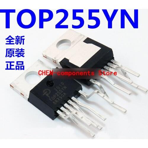 5pcs Imported brand new original authentic TOP255YN TO-220-6 foot power management IC