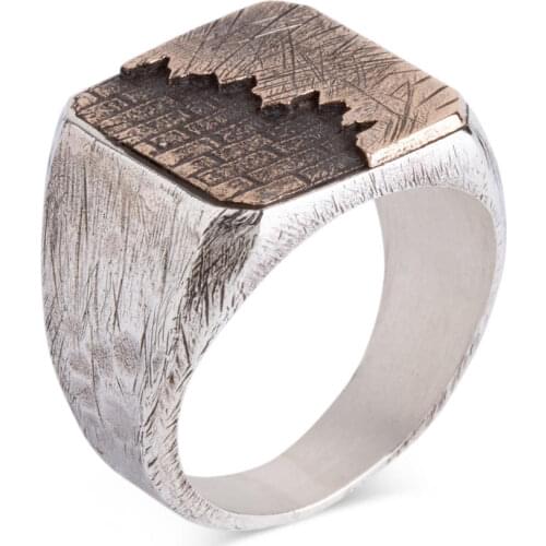 925 Sterling Silver Mens Ring Special Design Ring for Men