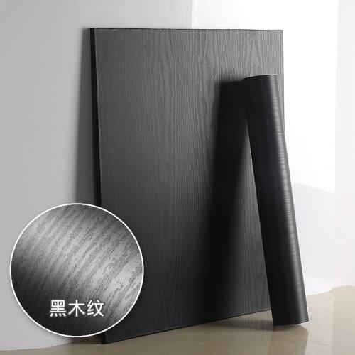 Wood Grain Decorative Sticky Paper Decals DIY Self-adhesive Restore Furniture PVC Waterproof Wall Stickers Home Walls In Rolls