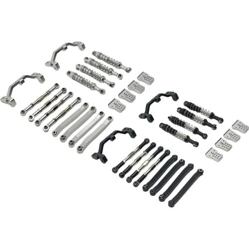 Upgrade Pull Rod Seat Shock Absorber Bracket for MN D91 1:12 Scale RC Car Upgrade Parts