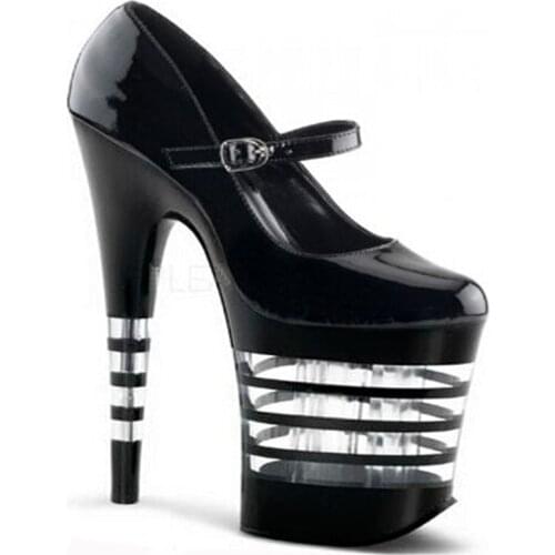 Wholesale new 20cm high heels, waterproof platform and stage shoes, banquet ladies' Dance Shoes