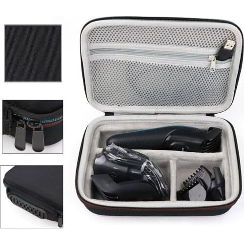 Portable Hair Clipper Storage Case Shockproof Razor Organizer for Braun MGK 3020/3040/3060/3080