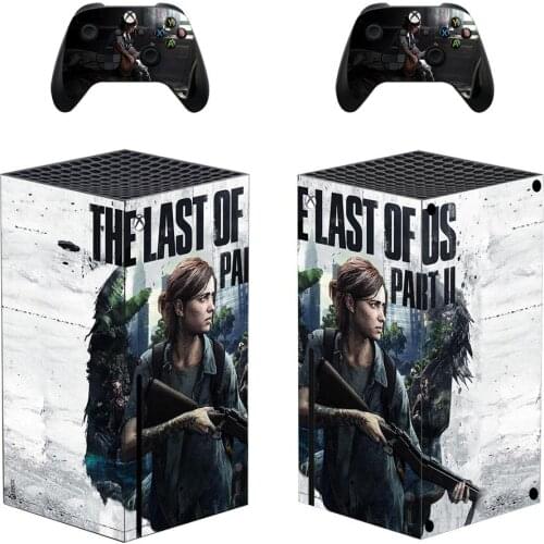 The Last of Us Skin Sticker Cover for Xbox Series X Console and Controllers Series X Skin Sticker Decal Vinyl