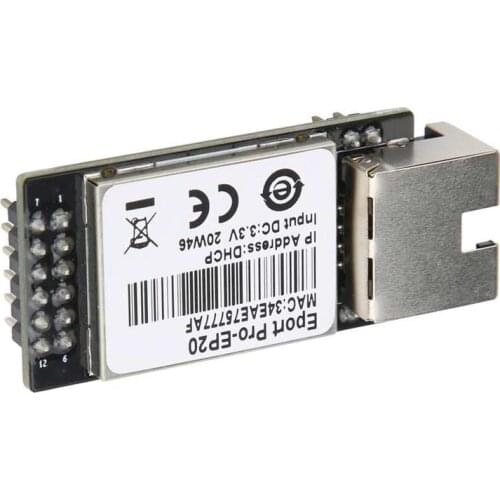 Serial To Ethernet Module Server Serial To Ethernet Module Plastic for Linux System for Support TCP / IP / Telnet / TCP Protocol