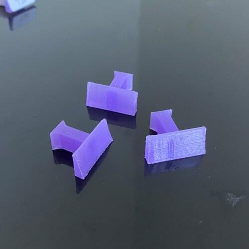 Tray Stopper with Space for Label Sticker, Purple Tray Stopper for Diamond Painting Tray