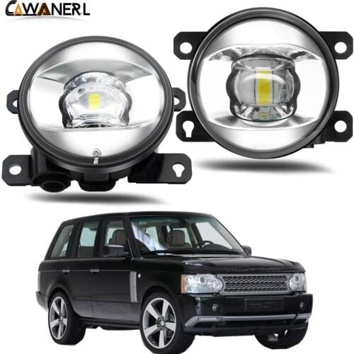 Fog Light Assembly For Land Rover Range Rover III SUV (LM) 2009-2012 Car LED Lens Fog Light Daytime Running Lamp 30W 8000LM 12V