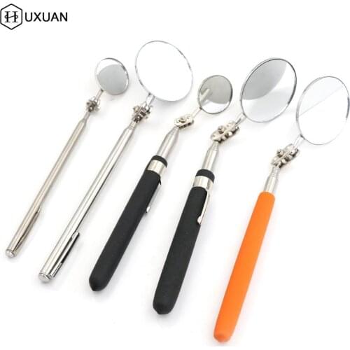 Universal Automotive Maintenance Inspection Mirror Folding Telescopic Reflector Size Welding Chassis Inspection Mirror Hand Tool