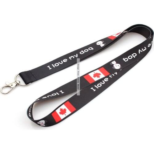High Qu alityFactory Directly Logo Custom Printing Lanyard with Metal Hook Make Your Own Business Promoiton Logo Print Lanyards