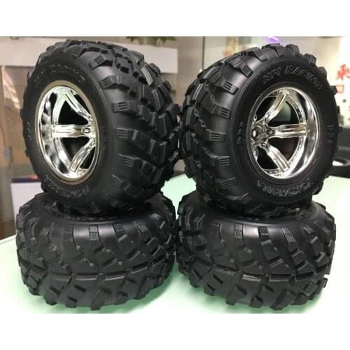1/10 1/12 1/14 Racing Truck plastic wheel short course car tire set 4pcs for HPI MT 2 G3.0