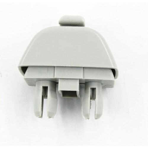 1 Pcs Grey Car Sun Visor Support Hanger Fixtor Clip Holder for Passat B7 Polo Up! Citigo Rapid Seat MII 6R0857561 6R0 857 561