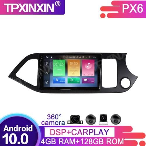 128G 360 Camera Screen DSP For KIA Morning Car Multimedia Player GPS Navigation Head Unit Auto Radio Audio Stereo Tape Recorder