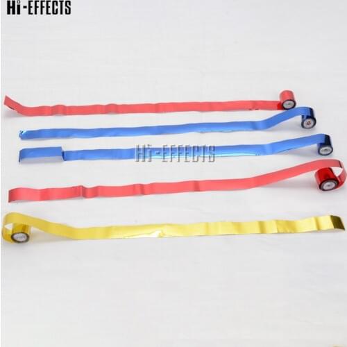 5kg/lot Confetti paper Colorful Ribbon Streamer Long Shape Confetti Paper For Confetti Cannon Machine