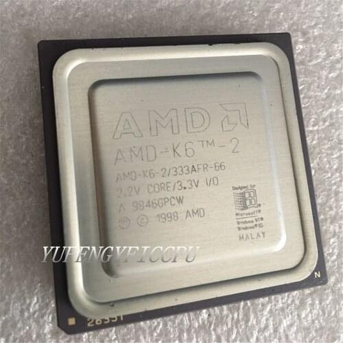 AMD-K6-2/333AFR-66 Antique cpu collection testimony of history antique computer accessories