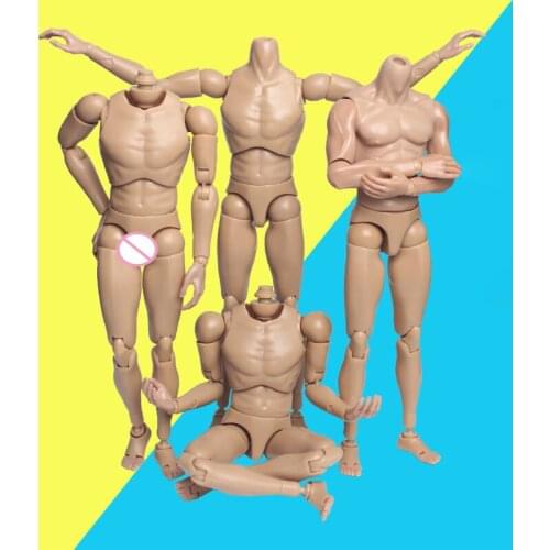 B001 Imitation Ht 1/6 Soldier Body Narrow Shoulder Male Body Model Action Figure Toy 2020 New Version