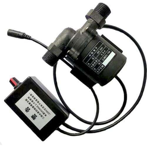 24V Brushless DC High Temperature Mute Solar Electric Gas Water Heater Pressurized Circulation Bath Pump