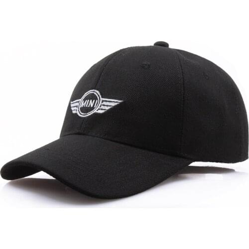 Baseball Cap MINI logo Embroidery Casual Snapback Hat New Fashion HipHop High Quality Man Racing car Motorcycle Sport hat