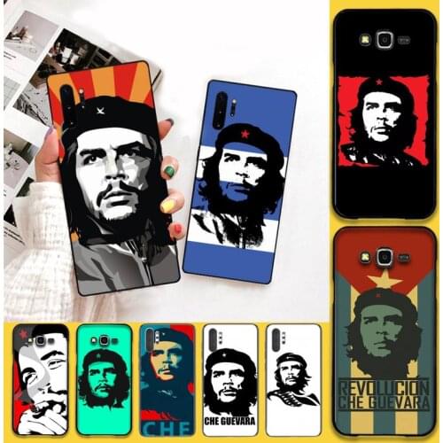Che guevara Smoking Phone Case For Samsung Galaxy Note20 ultra 7 8 9 10 Plus lite J7 J8 Plus 2018 Prime