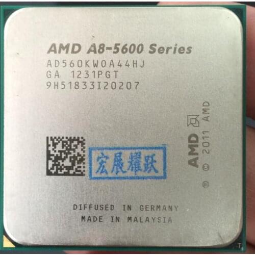 PC computer AMD A-Series APU X4 A8-5600K A8 5600K FM2 Quad-Core CPU 100% working properly Desktop Processor
