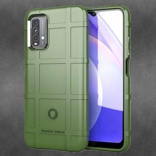 Matte Case For Redmi 9 Power protector Silicone Heavy Duty Protection Fashion Case For Redmi Note 9 4G Smartphone Case