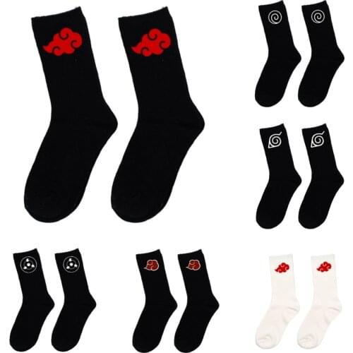 Anime Ninja Cosplay socks wool knitted socks mens and womens autumn and winter long cotton socks warm socks