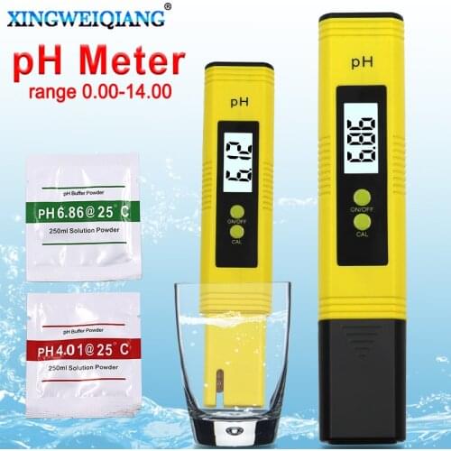 Digital LCD PH Meter Pen of Tester Accuracy 0.1 Aquarium Pool Water Wine Urine Automatic Calibration