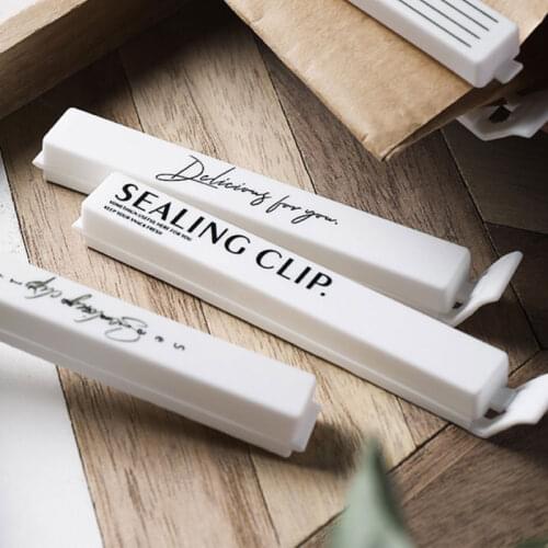 Plastic Sealer Food Sealing Clip Gadgets Inteligentes Bag Clips Bolsa Comida Trabajo Home Kitchen Storage Organization Tools
