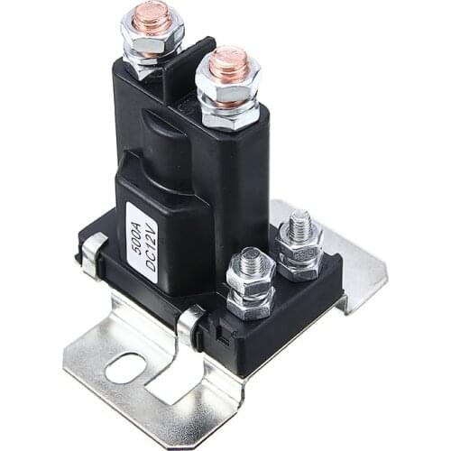 12V Starter Relay 500 AMP 4 Pin SPST Car Auto Start Contactor Double Batteries Isolator Control On/Off Switch