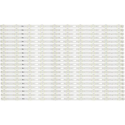 20 PCS LED Strips For BN96-48131A Q80-55S-10EA Sam sung 55 inch TV QN55Q80RAFXZA AA01
