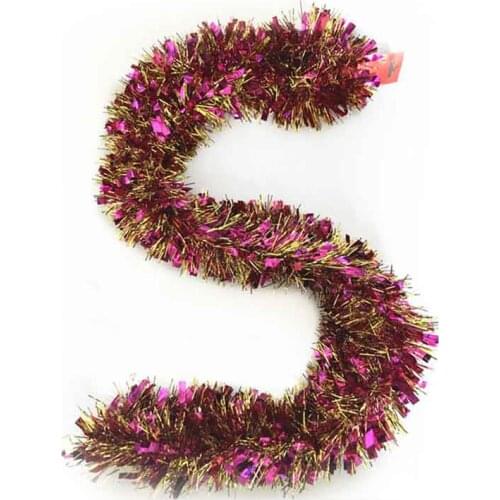 Colorful Garland Omament Bar Christmas Tree Decoration for Outdoor Party Supplies Wedding festival Birthday Decorations