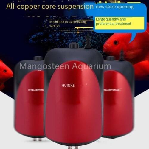 Aquarium air pump fish tank mini silent compressor single and double outlet oxygen pump aquarium aquarium accessories 220-240v