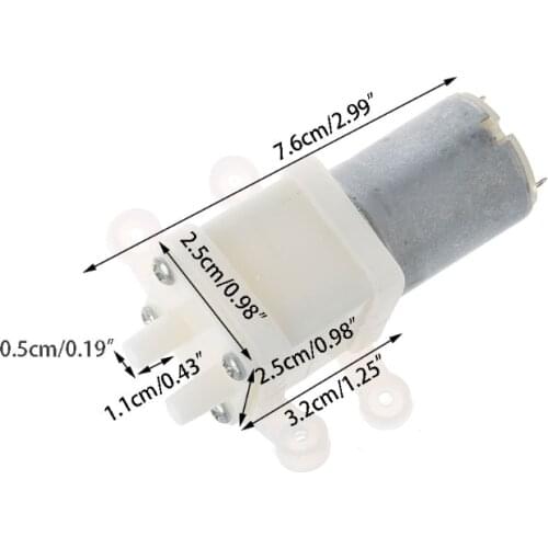 Priming Diaphragm Mini Pump Spray Motor 12V Micro Pumps For Water Dispenser