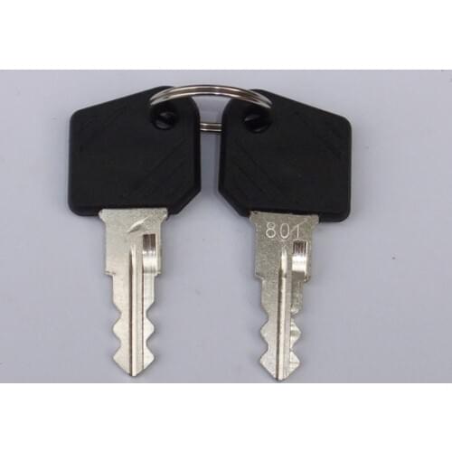 Linde forklift part 0009730419 801 key used on 335 336 electric truck E16 E20 E25 E30