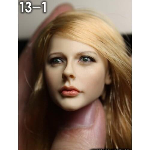 1/6 scale Europe girl headsculpt female Head shape Head carved for 12" Action Figure Doll.Not included body and clothes
