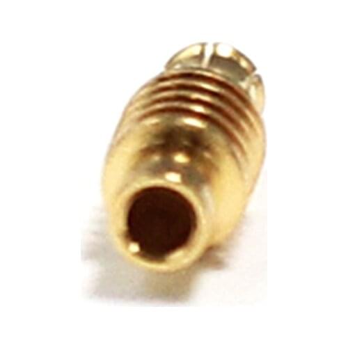 1pc MCX Male Plug RF Coax Convertor Connector solder for Semi-flexible Cable RG405.086" straight Goldplated NEW wholesale