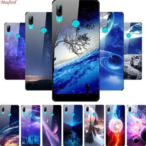 For Honor 9X 9 X Case Honor 9X STK-LX1 Tempered Glass Back Cover Case For Honor 9X Premium Phone Case For Huawei P Smart Z Case