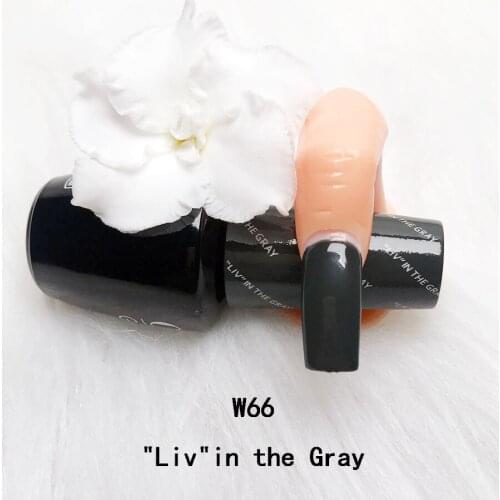 15ML Opie W66 “Liv”In The Gray UV Gel Varnish For Nail Art Painting Gel Nail Enamel For Nail Design Need Nail Lamp
