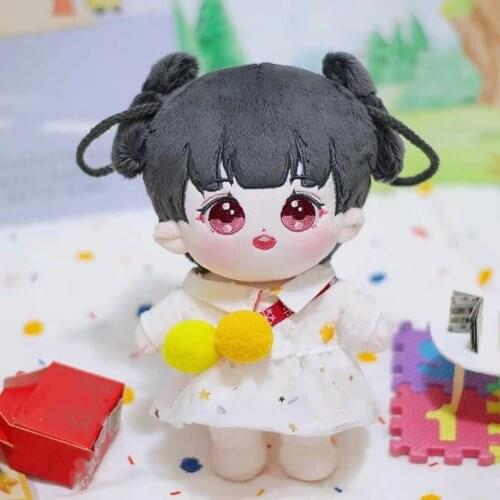 Limit The Untamed Wang yibo star plush doll toy stuffed body pillow toy cushion clothes cute lovely thoughtful cosplay Gift C